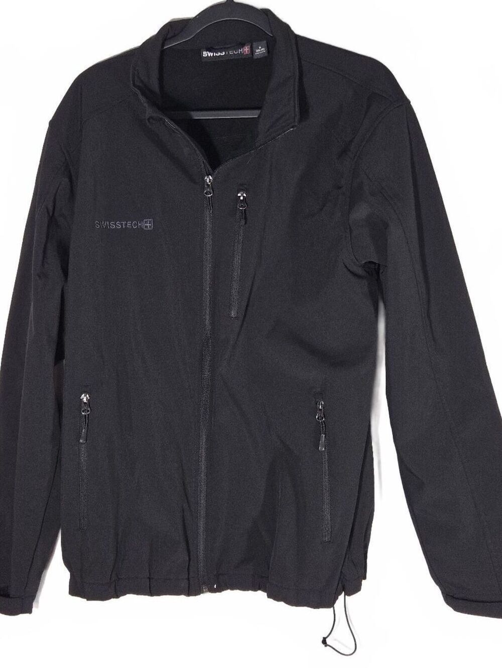 Swisstech Black Softshell Jacket Size M 38-40